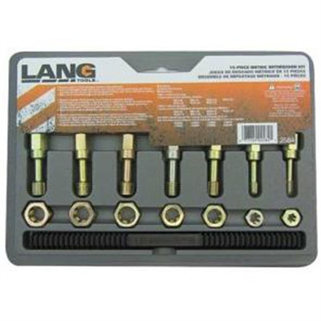 Lang Tools 15pc Master Metric Thread Re 2584